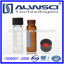 2ml 8-425 amber hplc vial with label